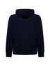 Blue wool hoodie