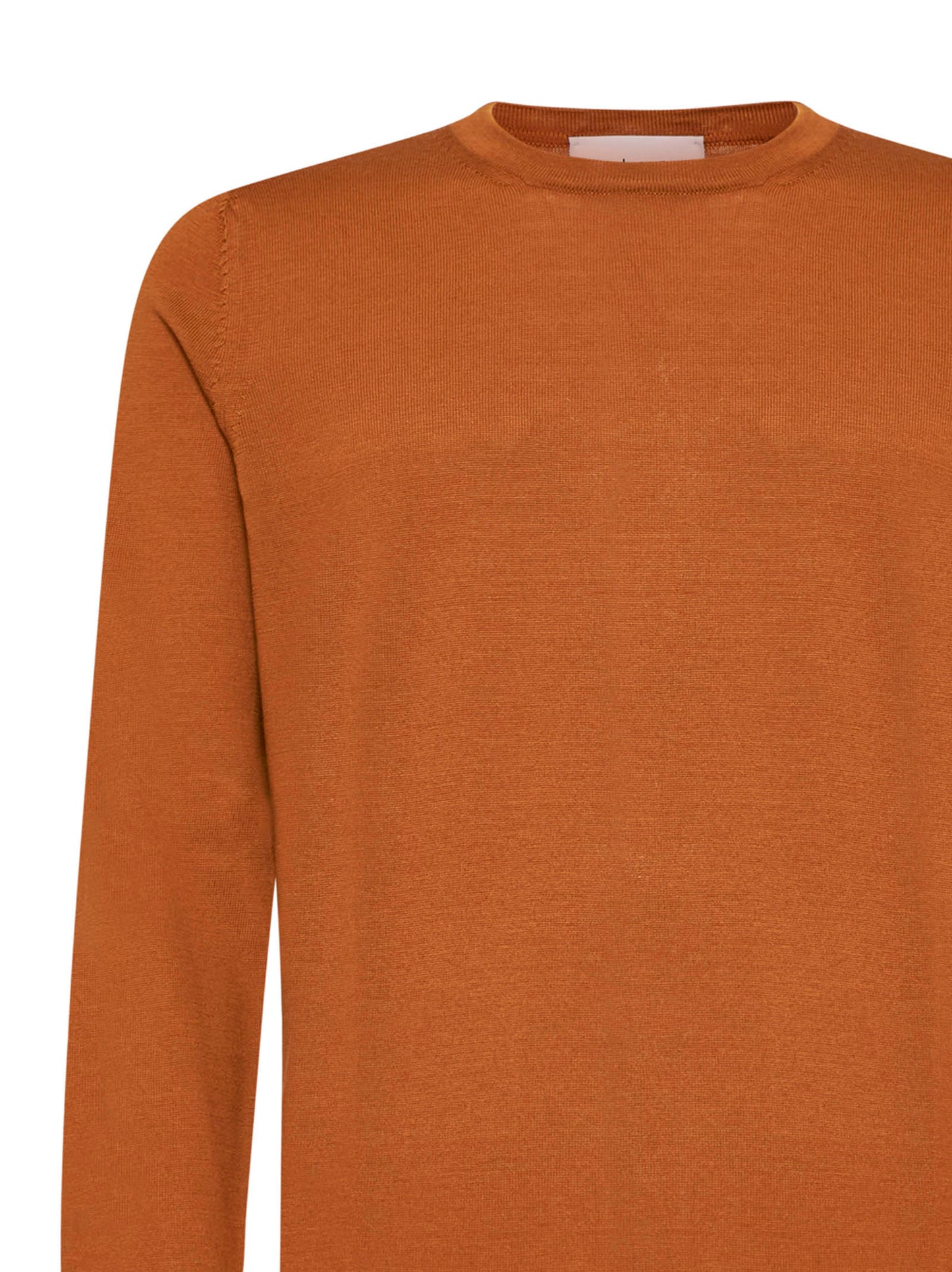 Brown crewneck sweater