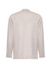 Beige cotton knit shirt