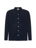 Blue cotton knit shirt