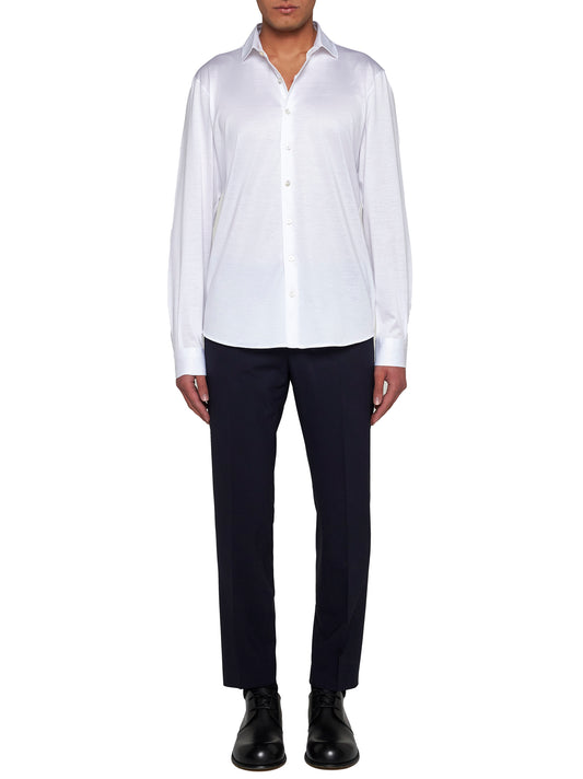Cotton knit shirt