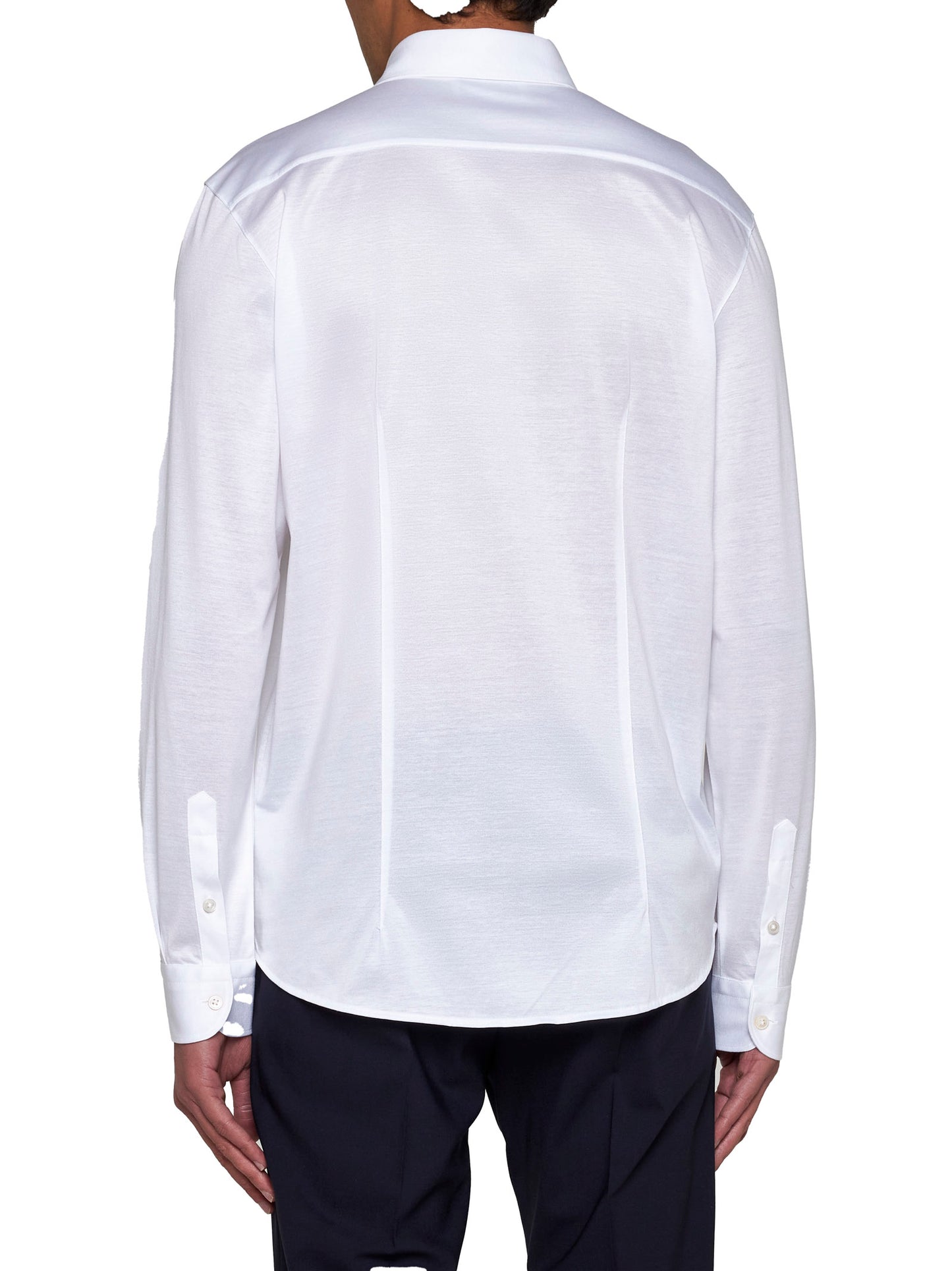 Cotton knit shirt