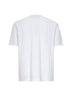 T-shirt girocollo in jersey di cotone bianco