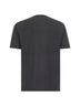 T-shirt girocollo in jersey di cotone grigio