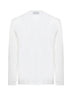Beige long-sleeved T-shirt