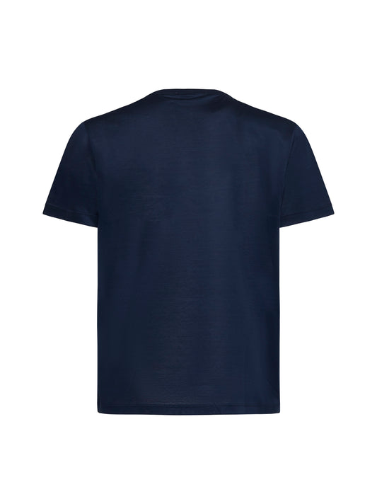 Blue lisle T-shirt