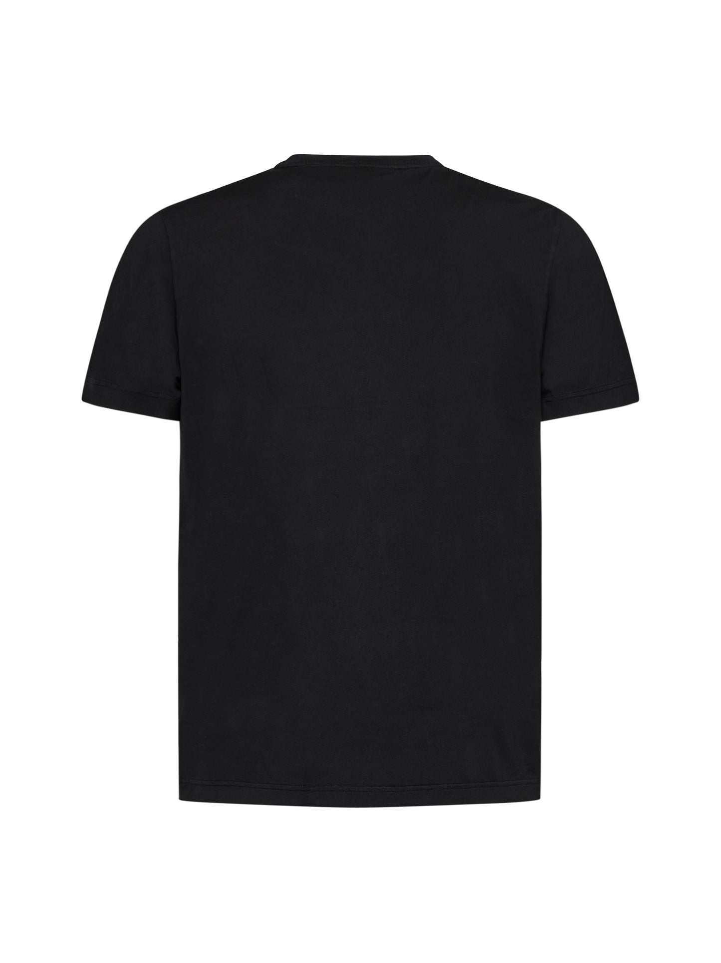 Black organic cotton T-shirt