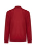 Red virgin wool mock neck sweater