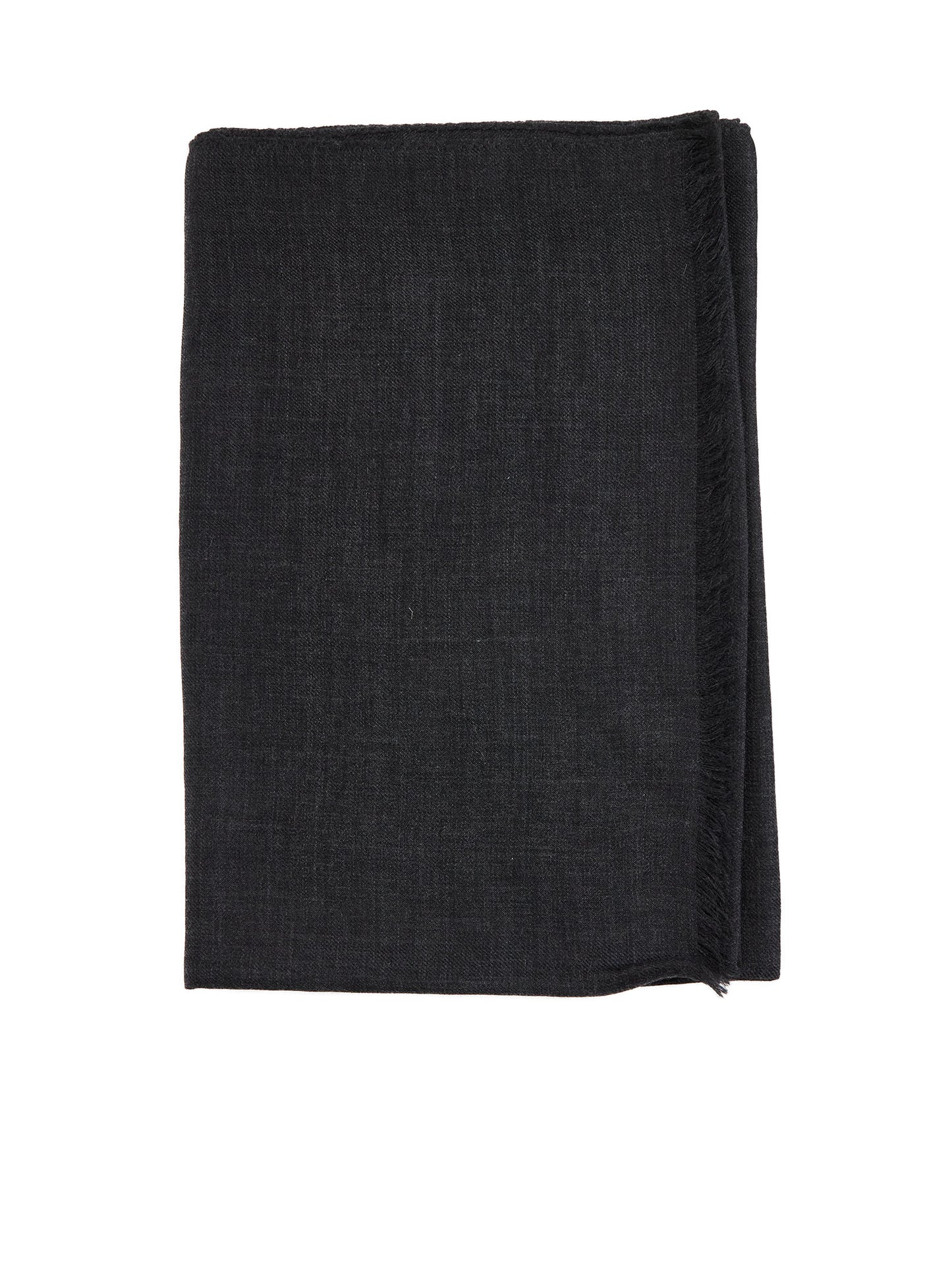 Black cashmere scarf