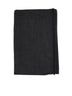 Black cashmere scarf