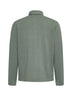 Green cashmere shirt jacket