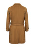 Camel wool and cashmere Boston coat