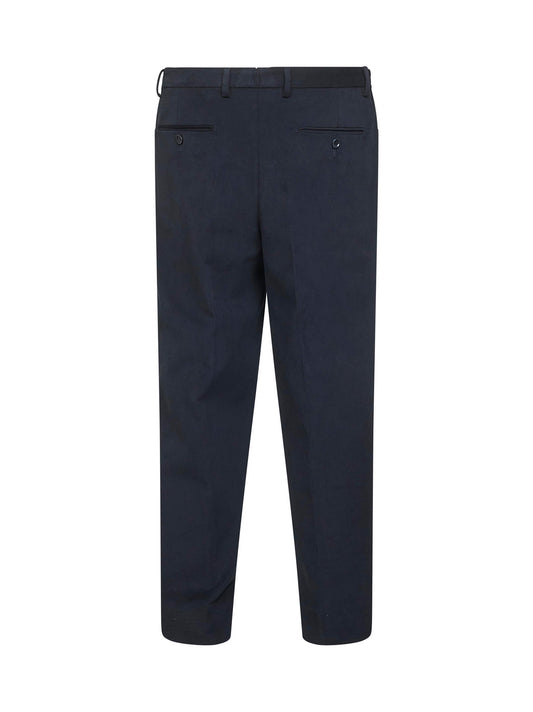 Blue stretch moleskin Bricklane trousers