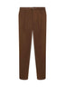 Pantaloni Bricklane in fustagno stretch marrone