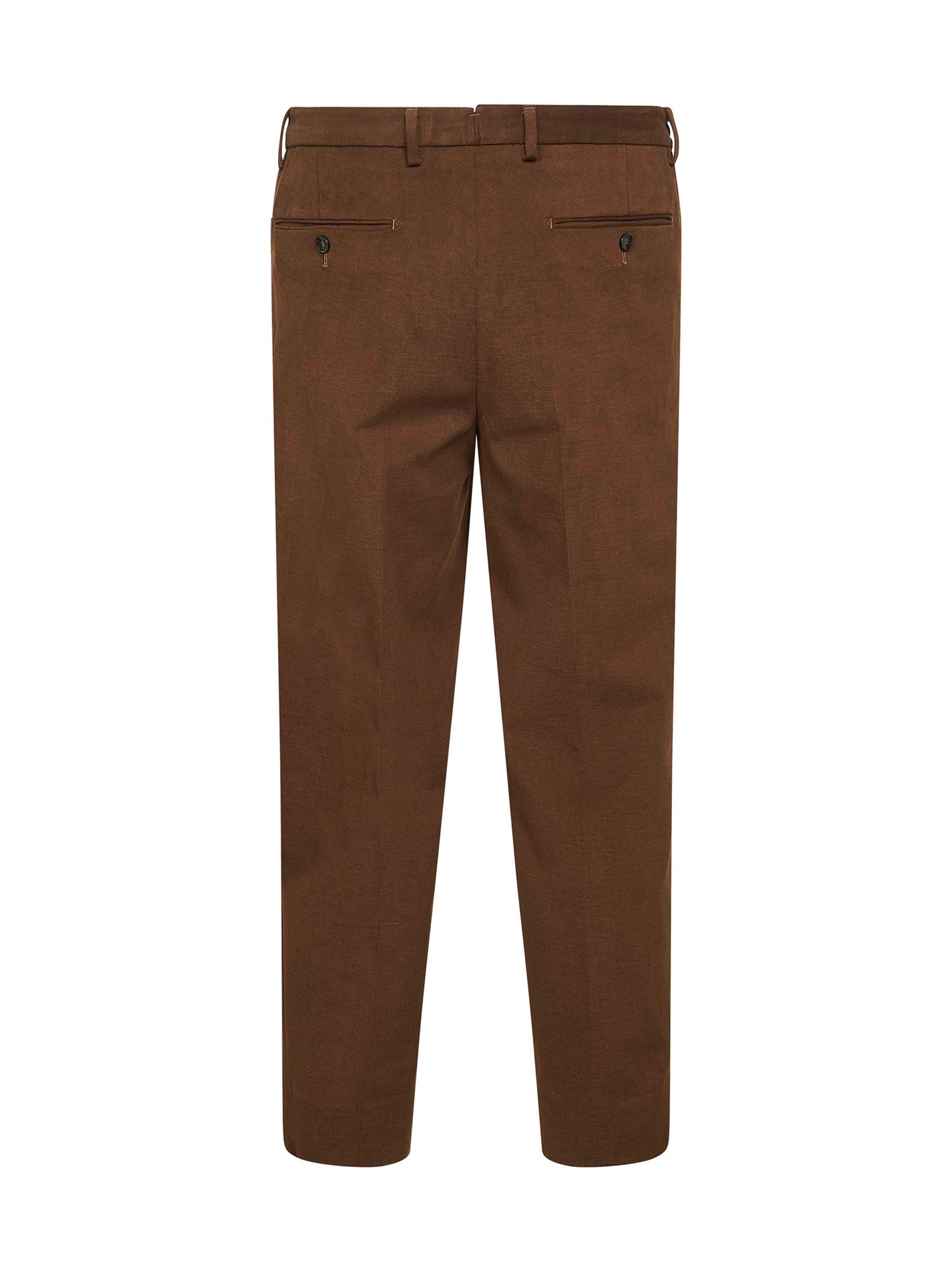 Pantaloni Bricklane in fustagno stretch marrone