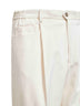 Ivory stretch moleskin Bricklane trousers