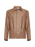 Beige virgin wool Chore jacket<BR/>