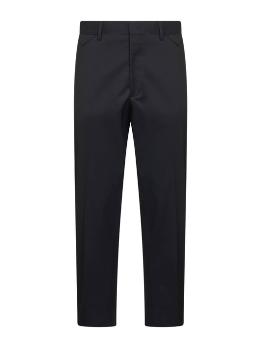 Pantaloni Cooper T1.7 in misto lana stretch blu