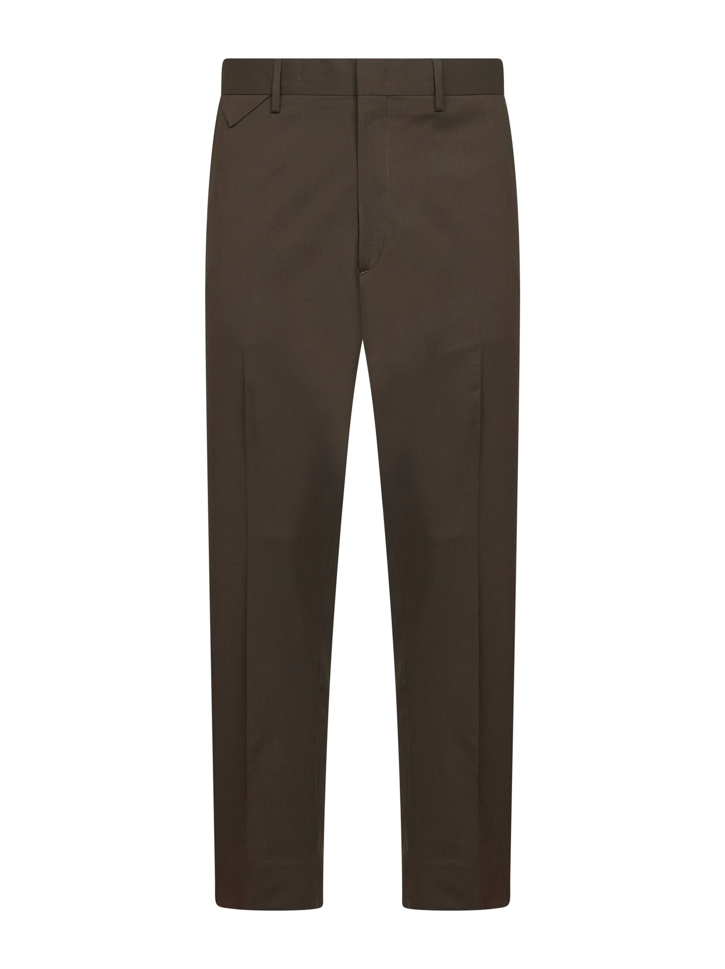Pantaloni Cooper T1.7 in misto lana stretch tortora