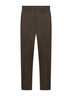 Pantaloni Cooper T1.7 in misto lana stretch tortora