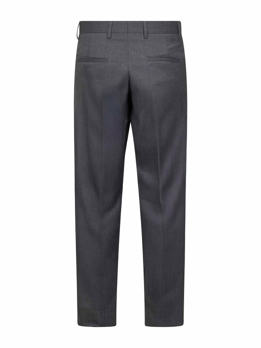Pantaloni Cooper T1.7 in misto lana stretch grigio