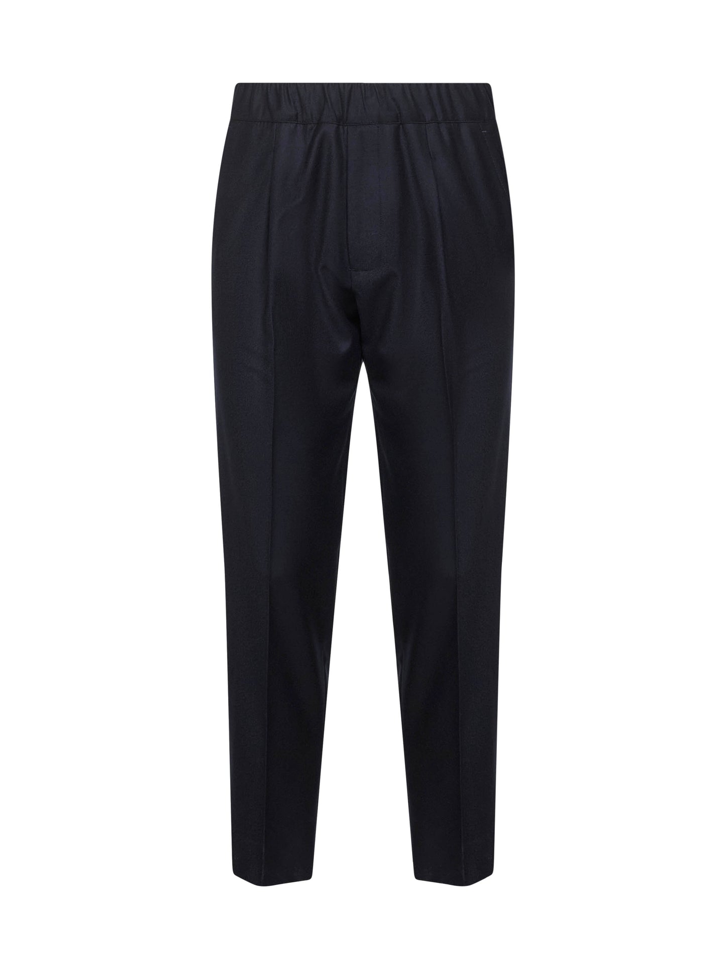 Pantaloni Tokyo in lana vergine blu