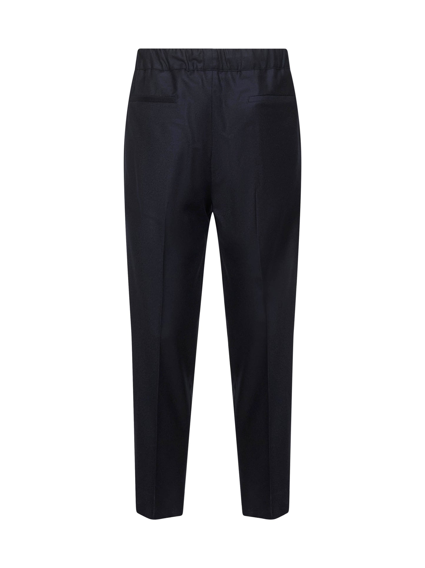 Pantaloni Tokyo in lana vergine blu