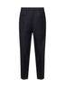 Pantaloni Tokyo in lana vergine blu