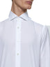 Camicia classica in cotone bianco