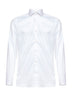 White cotton poplin shirt