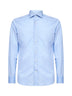 Light blue cotton poplin shirt