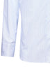 White striped cotton poplin shirt