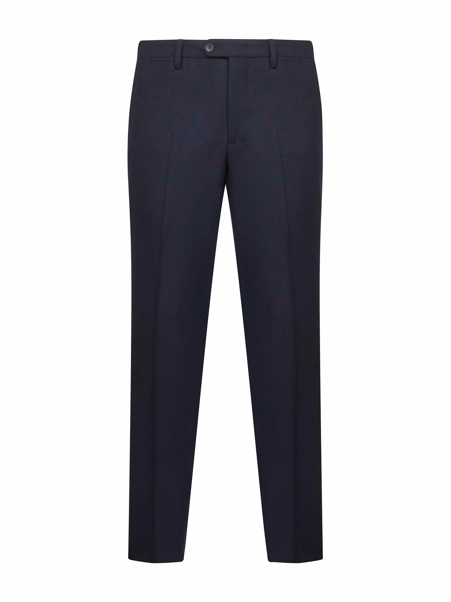Blue Loro Piana stretch flannel Montaigne trousers