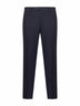 Blue Loro Piana stretch flannel Montaigne trousers