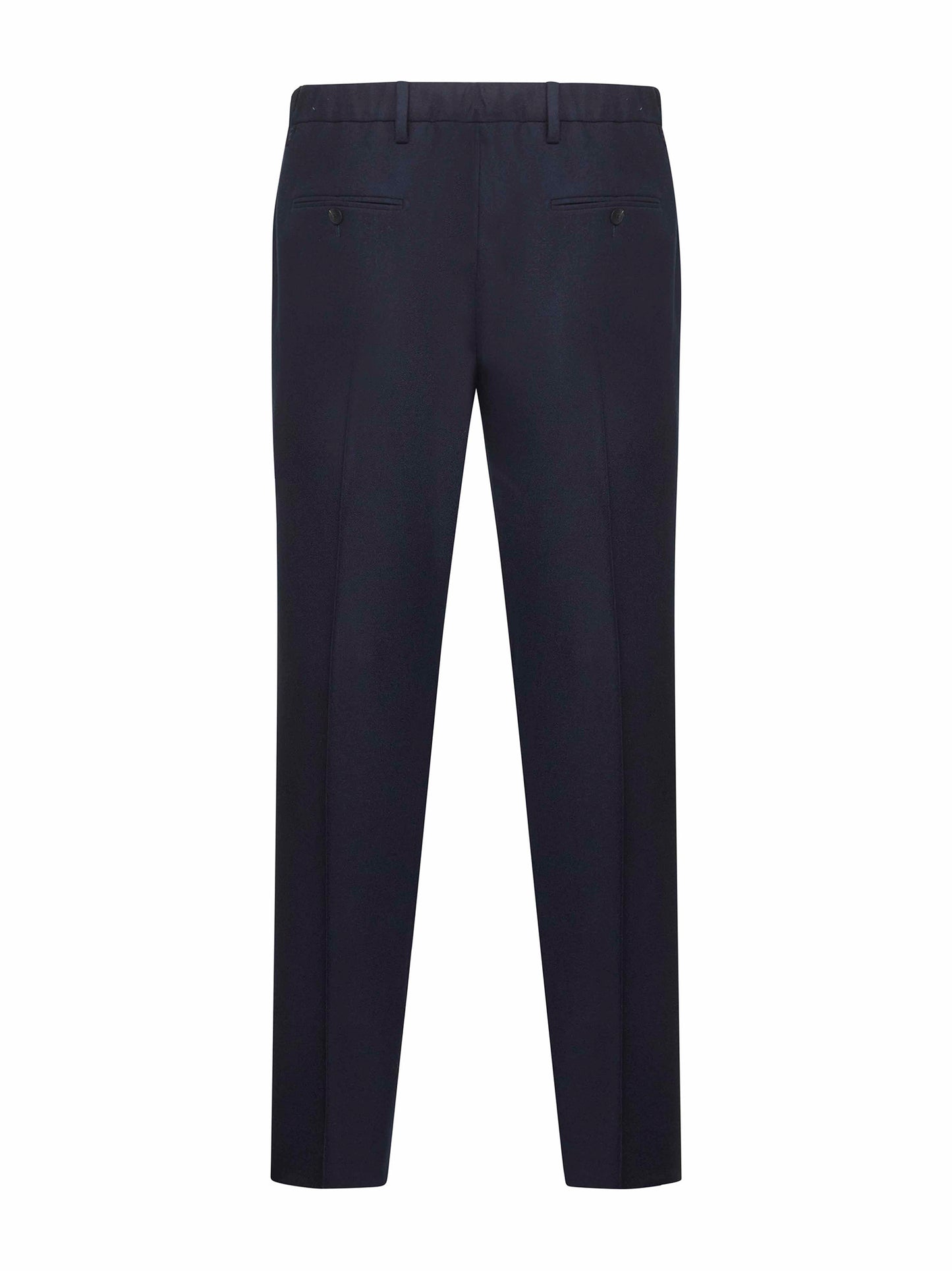 Blue Loro Piana stretch flannel Montaigne trousers