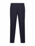 Blue Loro Piana stretch flannel Montaigne trousers