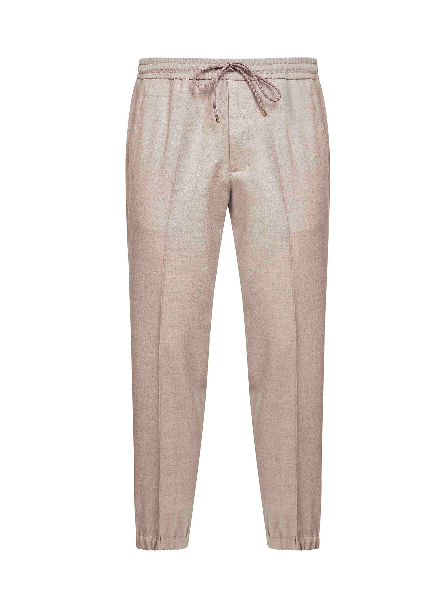 Beige Loro Piana stretch flannel Montecarlo trousers