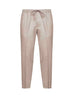 Beige Loro Piana stretch flannel Montecarlo trousers