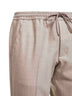 Beige Loro Piana stretch flannel Montecarlo trousers