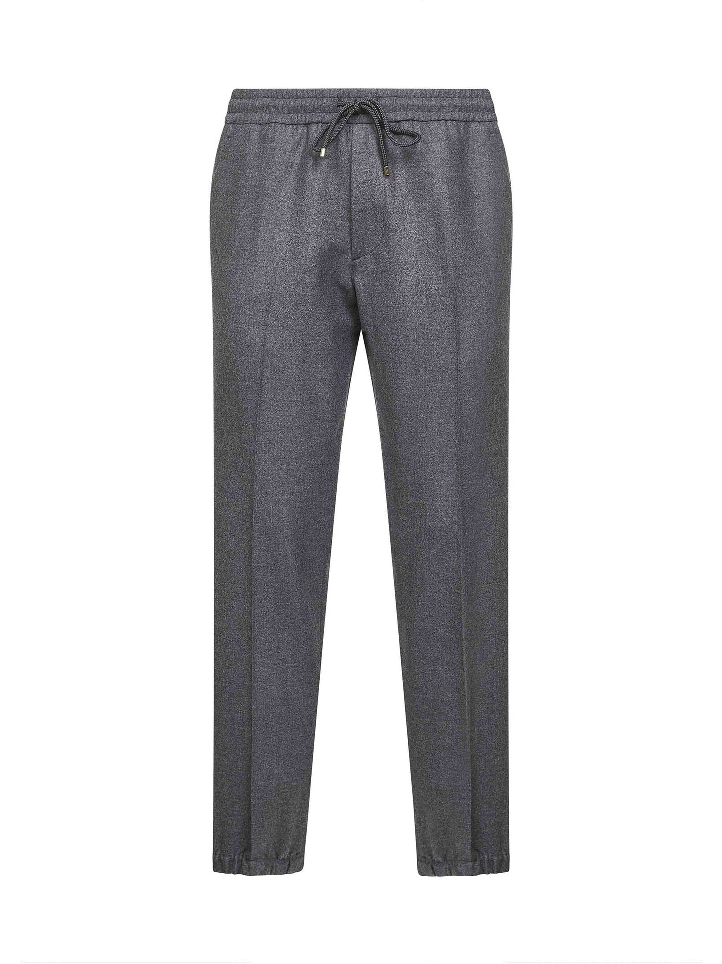 Grey Loro Piana stretch flannel Montecarlo trousers