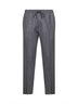 Grey Loro Piana stretch flannel Montecarlo trousers
