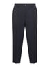 Blue wool blend twill Portofino trousers