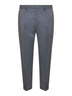 Grey wool blend flannel Tiberio trousers