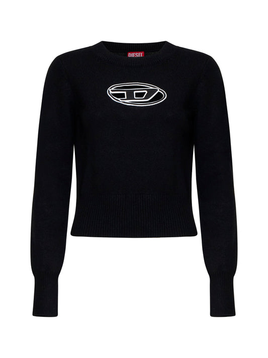 Maglia M-Areesa in misto cashmere nero