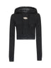 Felpa con cappuccio F-Slimmy-Hood-P5 nera