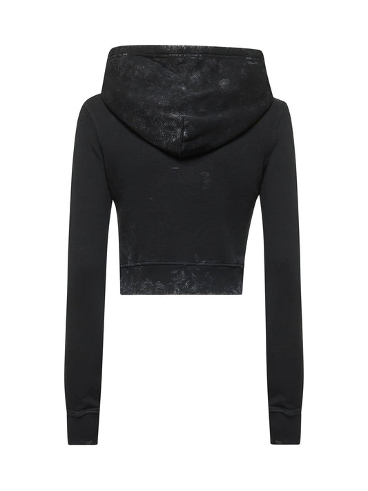 Felpa con cappuccio F-Slimmy-Hood-P5 nera