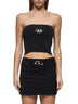 Top a fascia M-Clarksvillex-C nero