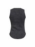 Top De-Nessi-S1 in denim e jersey nero<BR/>