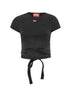 Black denim effect T-Bunny-Tail-R1 T-shirt
