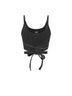 Black denim-effect T-Leya-Tail-R1 top